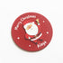 Red Christmas Ornament - Santa
